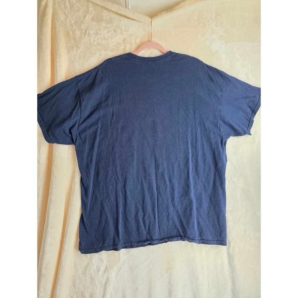 Americas 250th Birthday! Mens Blue Graphic T Shirt George Washington‎ Size 2XL